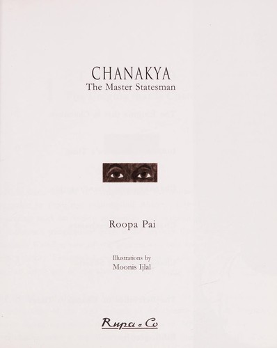 Cover for Chanakya