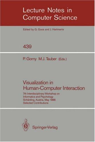 Cover for Visualization in Human-Computer Interaction
