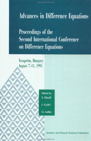 Cover for Advances in difference equations