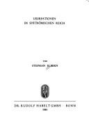 Cover for Usurpationen im spätrömischen Reich