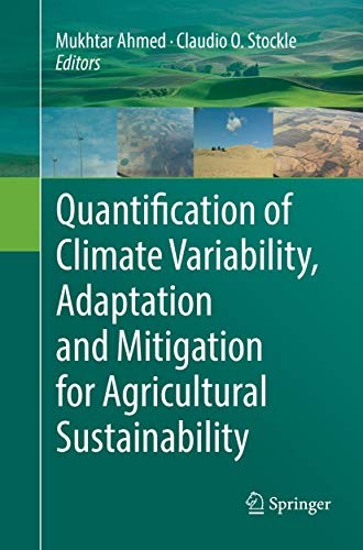 Cover for Quantification of Climate Variability, Adaptation and Mitigation for Agricultural Sustainability