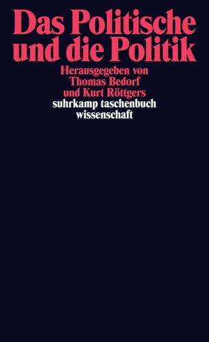 Cover for Das Politische und die Politik