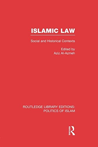 Cover for Islamic Law