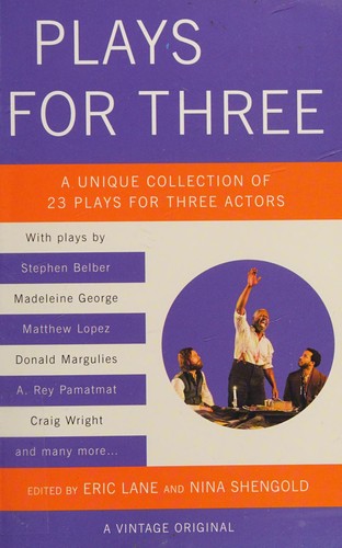 Cover for Plays for three