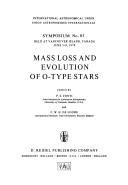 Cover for Mass loss and evolution of O-type stars