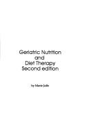 Cover for Geriatric nutrition and diet therapy