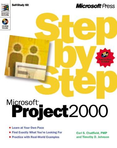 Cover for Microsoft Project 2000 Step by Step