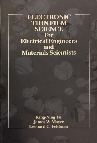Cover for Electronic thin film science