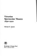 Cover for Victorian spectacular theatre, 1850-1910