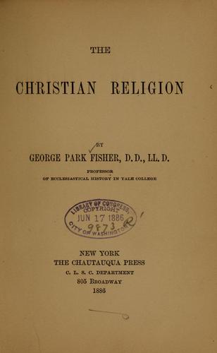 Cover for The Christian religion
