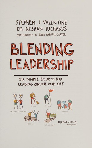 Cover for Blending Leadership