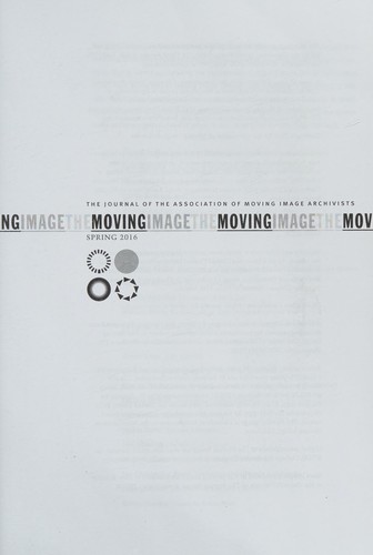 Cover for Moving Image 16. 1