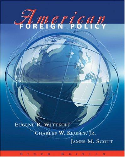 Cover for American Foreign Policy (with InfoTrac )