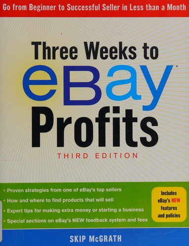 Cover for Three weeks to eBay profits