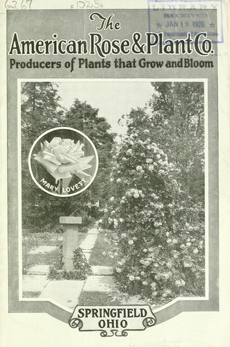 Cover for The American Rose & Plant Co