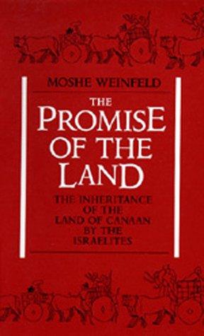 Cover for The promise of the land