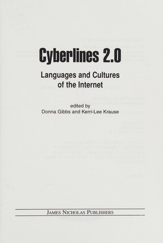 Cover for Cyberlines 2.0