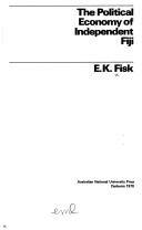 Cover for The political economy of independent Fiji
