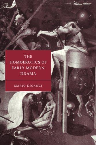 Cover for The homoerotics of early modern drama