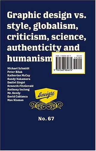 Cover for Emigre No. 67