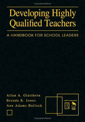 Cover for Developing Highly Qualified Teachers