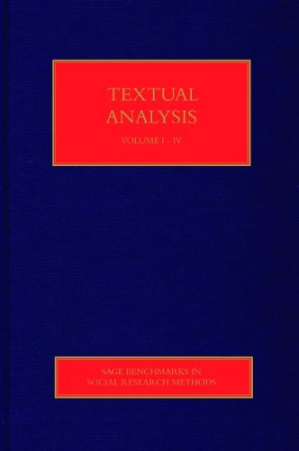 Cover for Textual Analysis