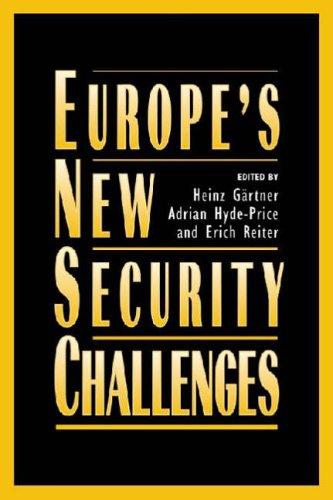 Cover for Europe's New Security Challenges