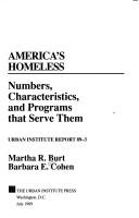 Cover for America's homeless