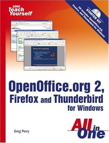 Cover for Sams Teach Yourself OpenOffice.org 2, Firefox and Thunderbird for Windows All in One