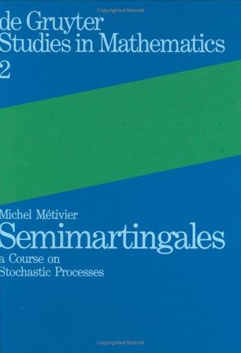 Cover for Semimartingales