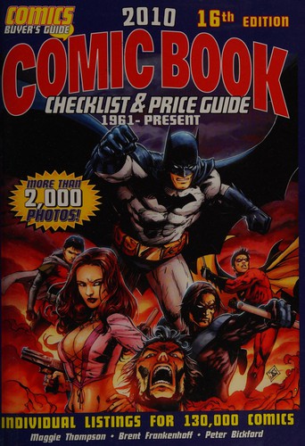 Cover for Comic book checklist & price guide, 1961-present