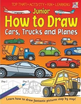 Cover for Junior How To Draw Cars Trucks And Planes