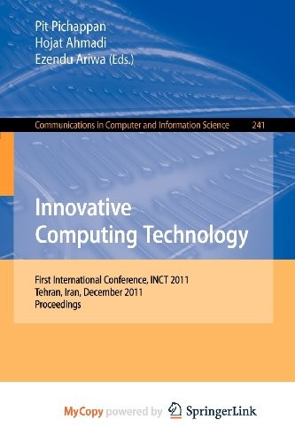 Cover for Innovative Computing Technology