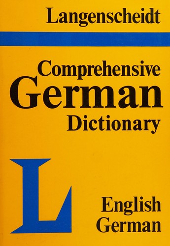 Cover for Langenscheidt Comprehensive German Dictionary