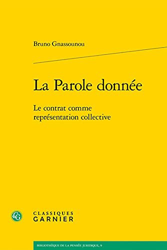 Cover for La Parole Donnee