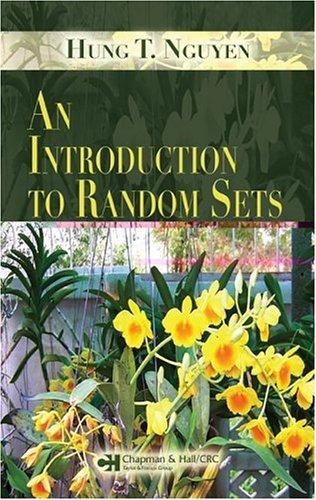 Cover for An Introduction to Random Sets