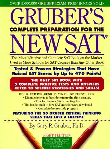 Cover for Gruber's Complete Preparation for the New SAT 8E (Gruber's Complete Preparation for the Sat)