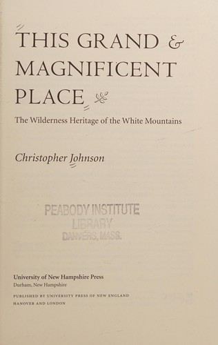 Cover for This grand & magnificent place