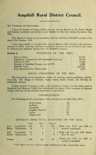 Cover for [Report 1938]