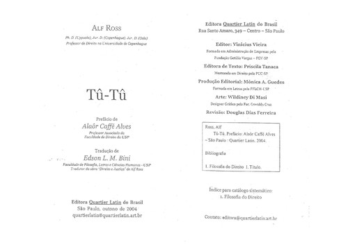 Cover for Tu -tu