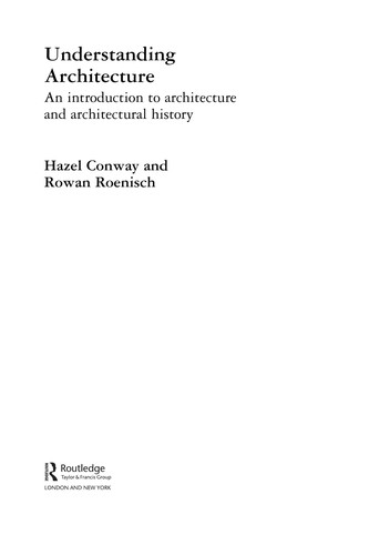 Cover for Understanding architecture
