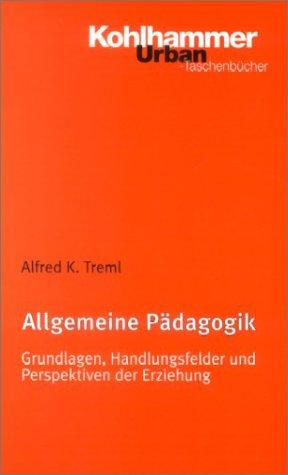 Cover for Allgemeine Pädagogik.