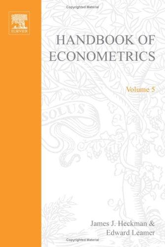 Cover for Handbook of Econometrics, Volume 5 (Handbook of Econometrics)