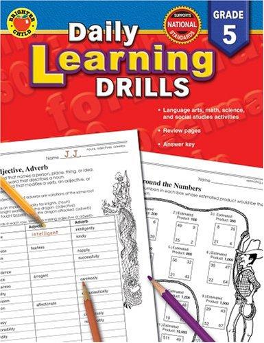 Cover for Daily Learning Drills Grade 5