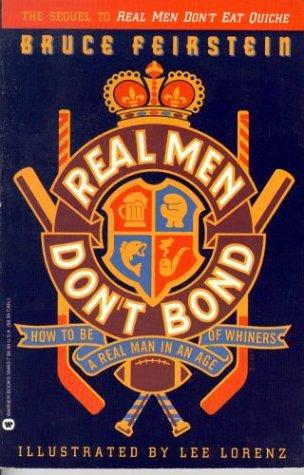 Cover for Real men don't bond