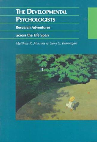 Cover for The Developmental Psychologists