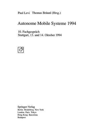 Cover for Autonome Mobile Systeme 1994