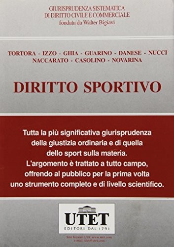 Cover for Diritto sportivo