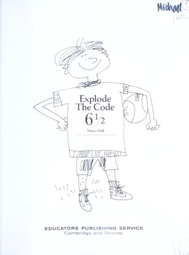 Cover for Explode the Code 6 1/2