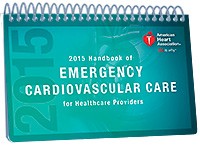 Cover for 2015 handbook of emergency cardiovascular care for healthcare providers